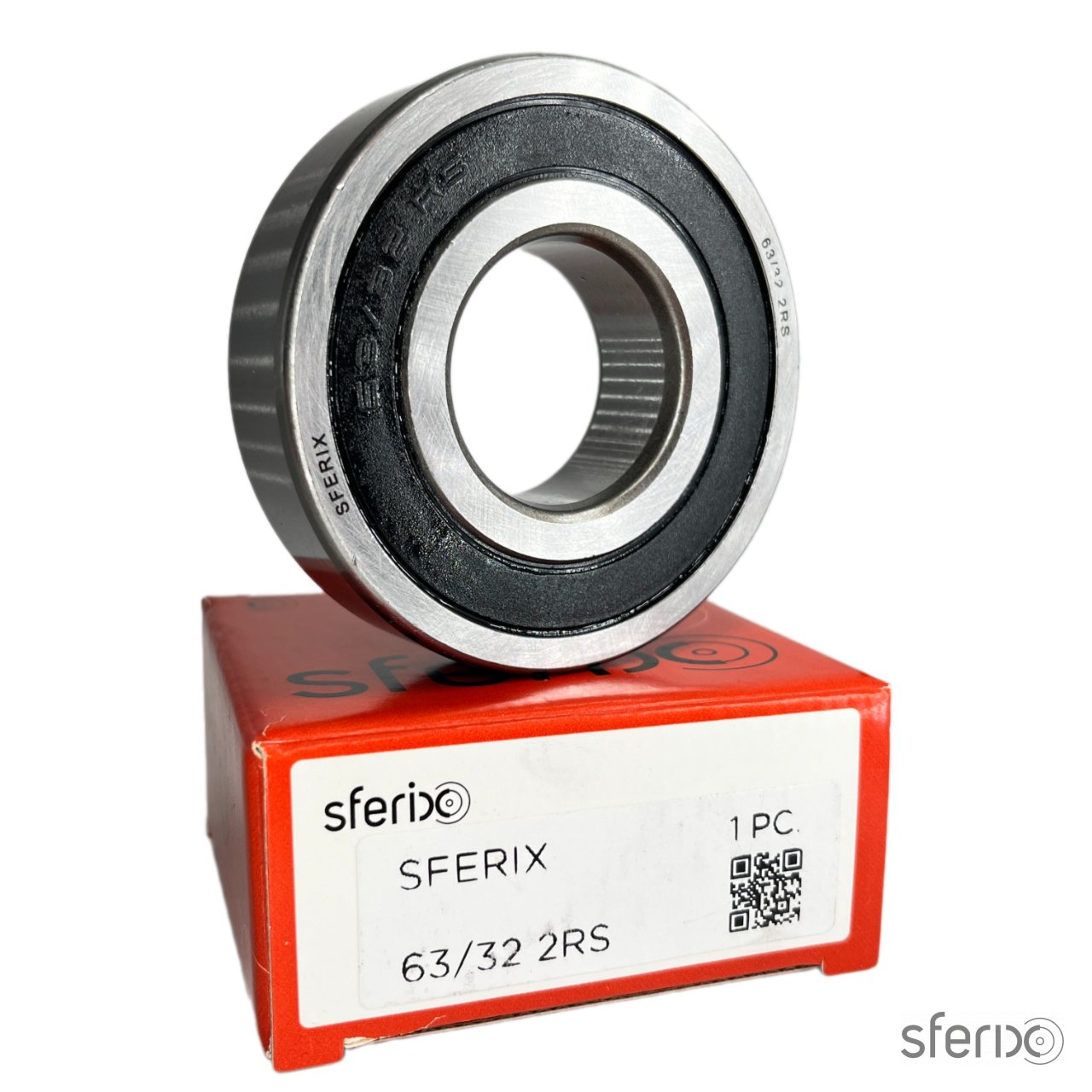 Радиальный однорядный подшипник 63/32 2RS SFERIX - Сферикс - фото -  2